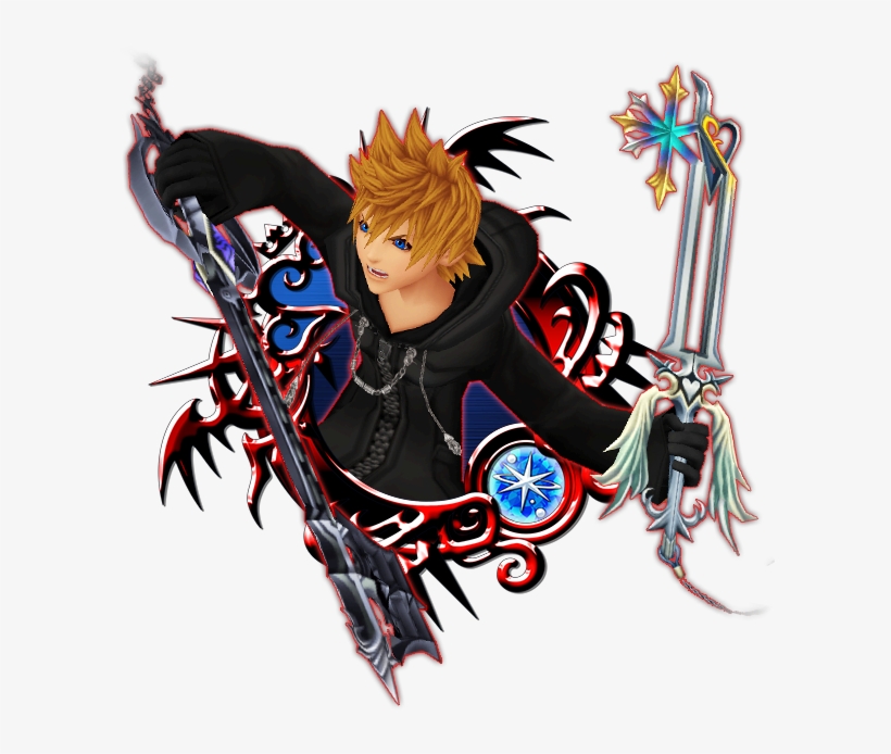 Roxas [ ] - Kingdom Hearts Union X Png, transparent png