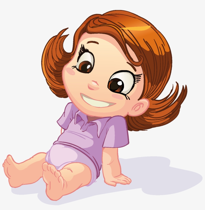 Cartoon Baby, Children, Kids, People 01 Png - Слова Из Двух Слогов, transparent png