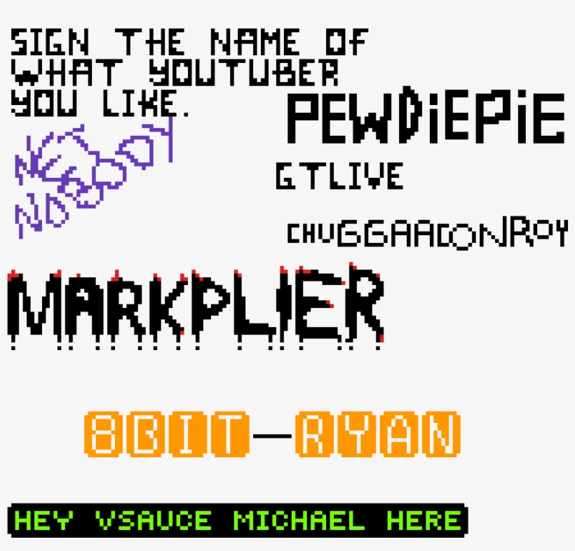 Add A Youtuber You Like - Calligraphy, transparent png