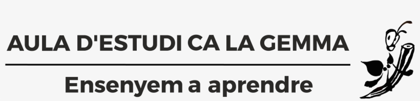 Aula D'estudi Ca La Gemma - Black-and-white, transparent png