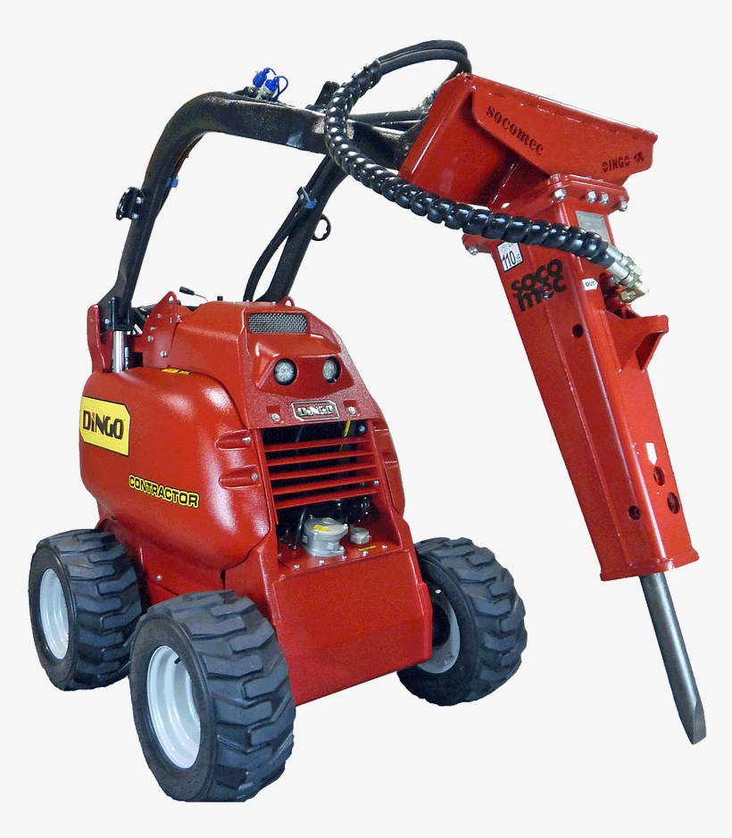 Rock Breaker Overview - Tractor, transparent png