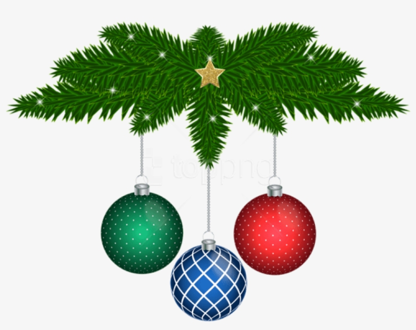 Free Png Christmas Balls Decor Png Images Transparent - Bolas Arbol Navidad Png, transparent png