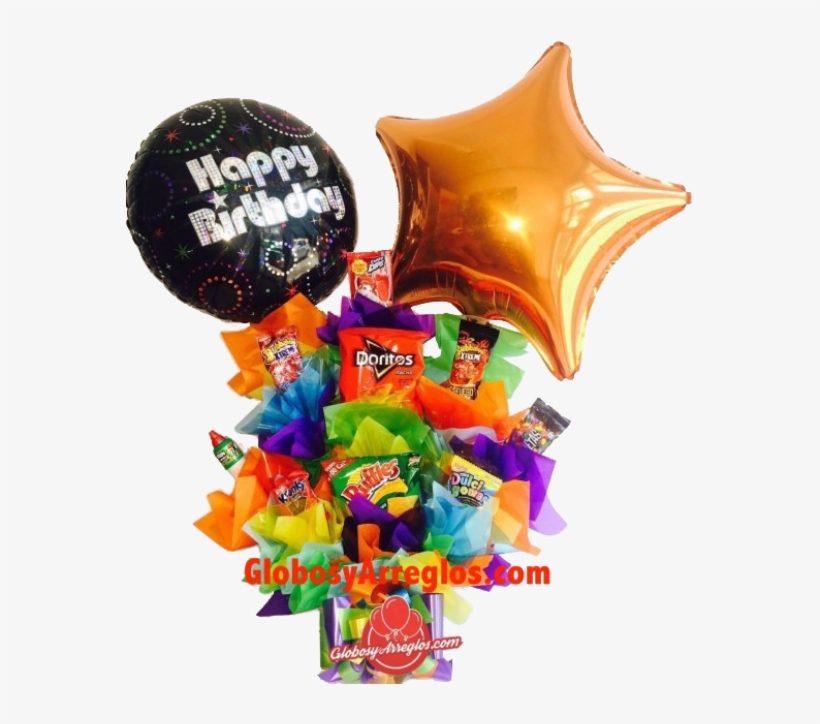 Regalo De Cumpleaños Con Globos, transparent png
