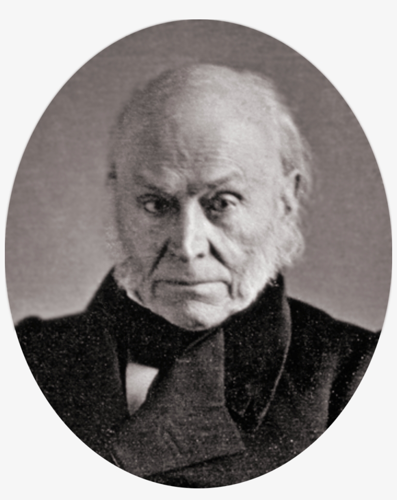 John Quincy Adams In 1843 - John Quincy Adams, transparent png