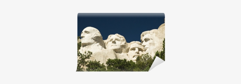 Closeup View Of Mount Rushmore National Monument Wall - Poster Reproduction Encadré: Usa - Mount Rushmore,, transparent png