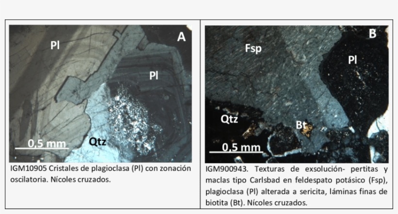 Texturas Y Minerales En Los Monzogranitos Del Cuerpo - Mineral, transparent png