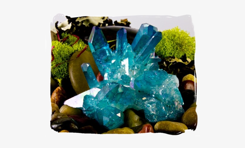 Aqua Aura Is A Powerful Seeker Transformer Crystal - Crystal, transparent png