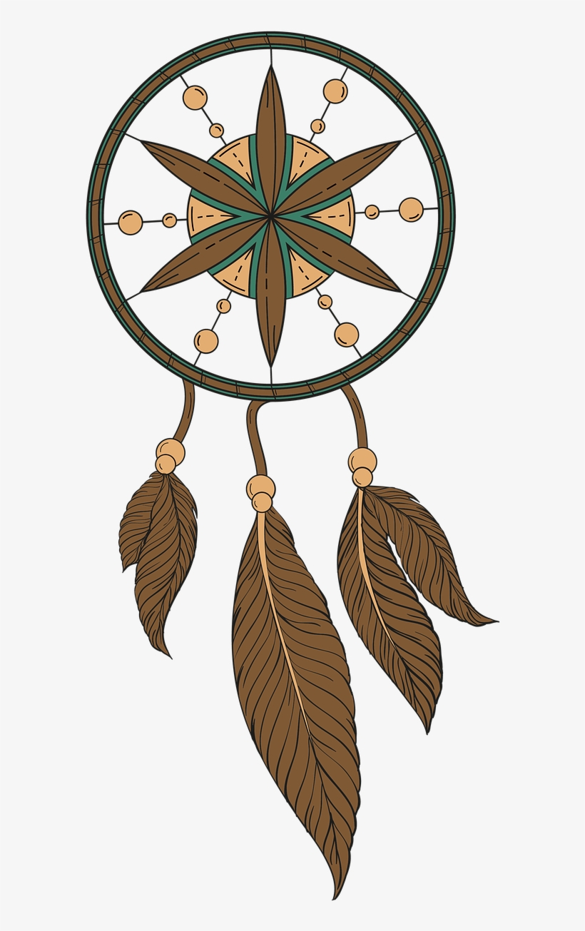 Jewelry, Dream Catcher Dream Feather Indian Indians - Plume Indien Png, transparent png