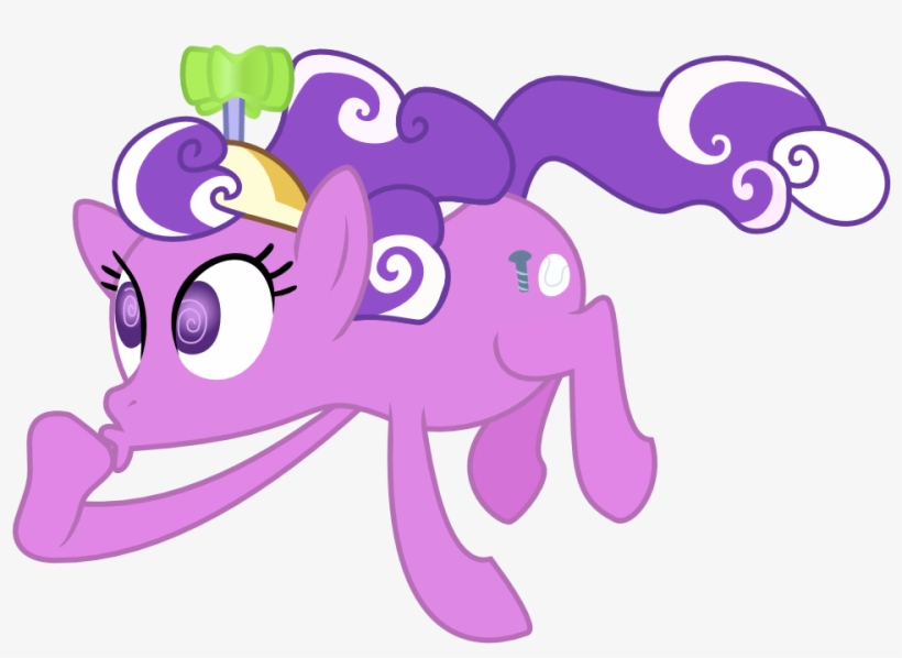 Background Pony, Hat, Pony, Propeller Hat, Safe, Screwball, - Mlp Screwball Vector, transparent png