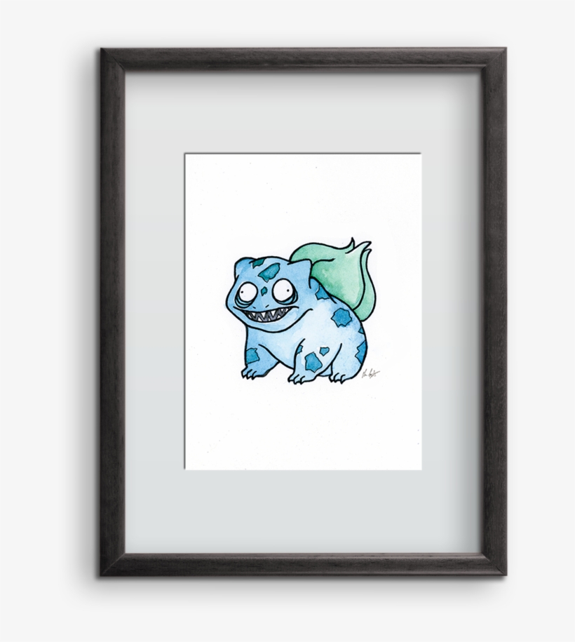 Bulbasaur Art Print - Cartoon, transparent png