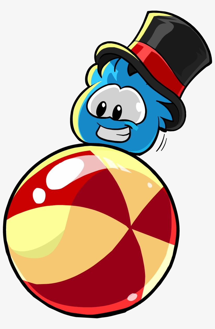 Top Hat Clipart Puffle, transparent png