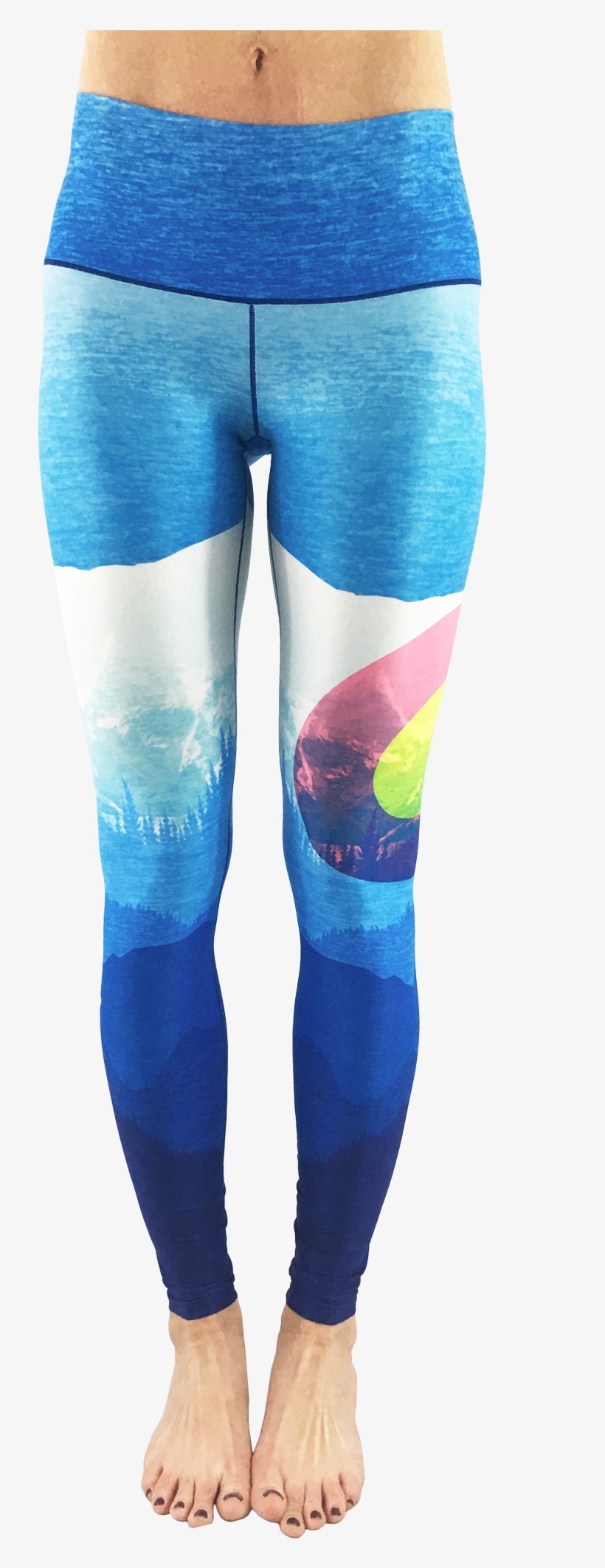 Aspen Peaks Colorado Yoga Pants, transparent png