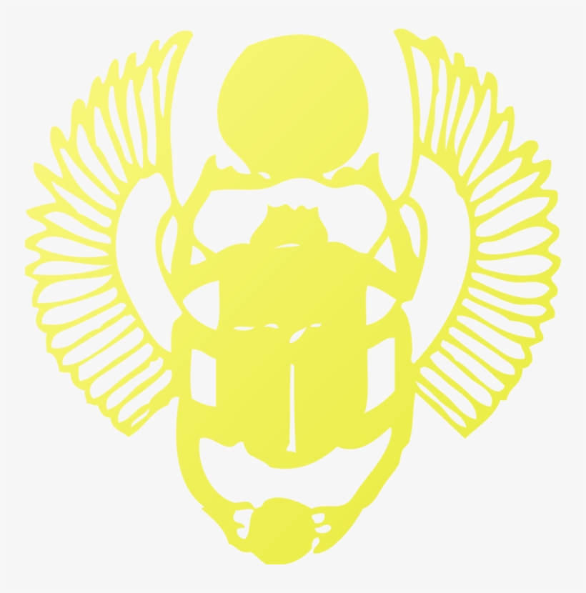 Ancient Egypt Beetle The Golden Scarab Symbol - Simbolos Egipcios Png, transparent png