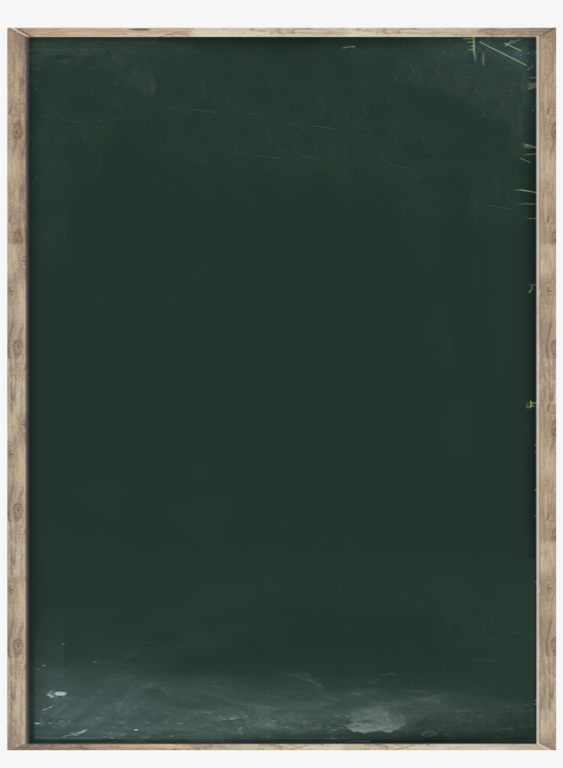 Chalkboard Png Background - Green, transparent png