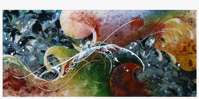 Sea Wave Series - Modern Art, transparent png