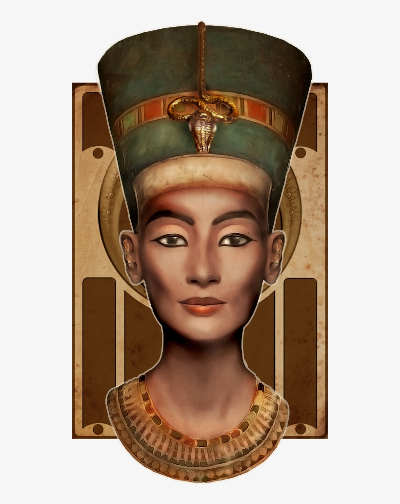 Nefertiti Digirestoration By ~ciro1984 On Deviantart - Egyptian Goddess Nefertiti, transparent png