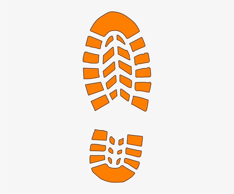 Picture Download Boot Prints Clipart - Shoe Print Clipart, transparent png
