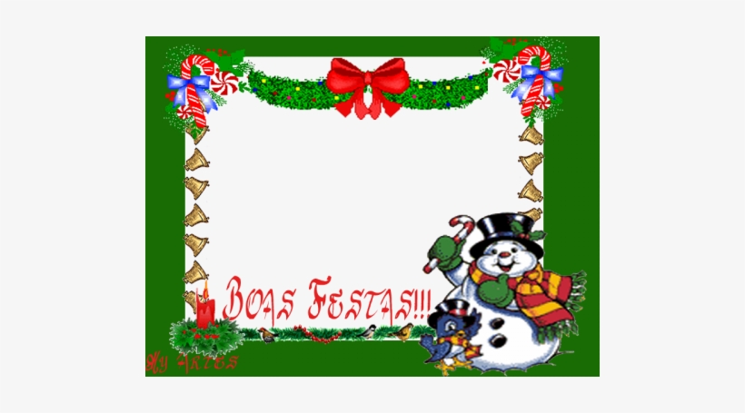 Cartão De Natal - Cute Snowman And Blue Bird Wall Tapestry, transparent png