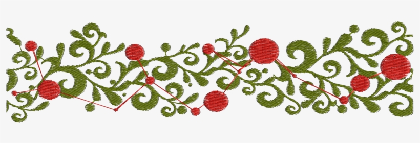 Floral Red Green Christmas Ornament 5'x7'area Rug, transparent png