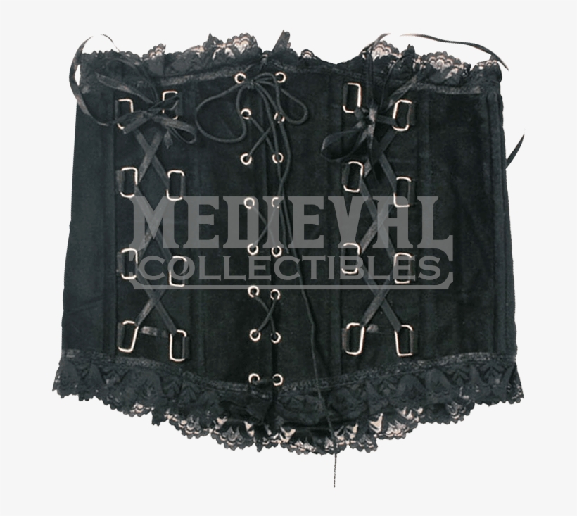Gothic Black Lace Waist Cincher - Bäres Serre Taille Boucle Bordeaux/noir, transparent png