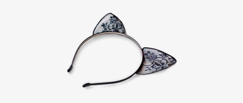 Lace Cat Ears Png, transparent png