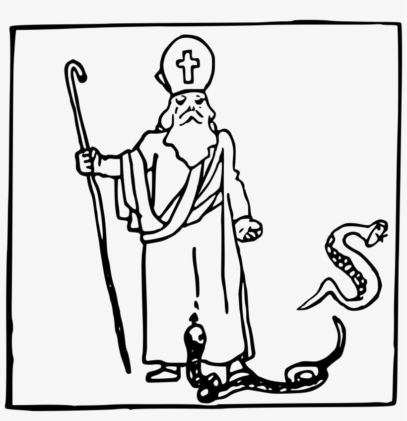 This Free Icons Png Design Of Saint Patrick And The, transparent png