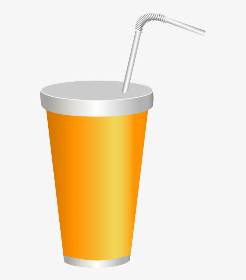 Yellow Plastic Drink Cup Png Clipart Image - Clip Art, transparent png
