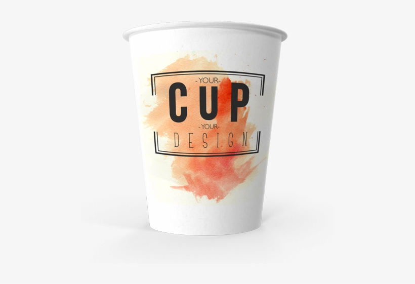 12 Oz Single Wall Cup - Cup, transparent png
