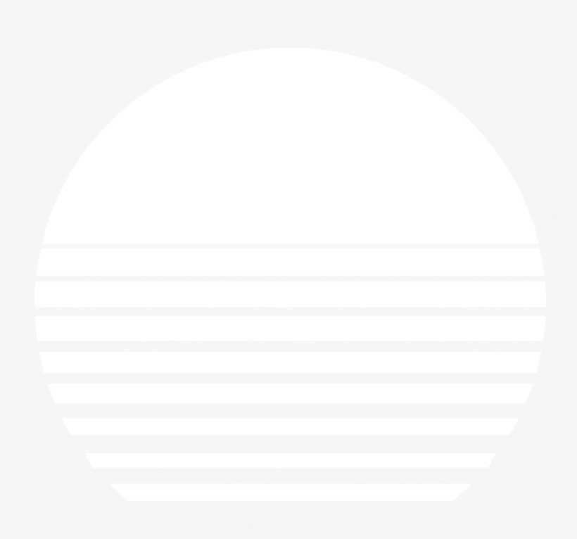 Scan Lines Waves - Miami Vice Sunset Png, transparent png