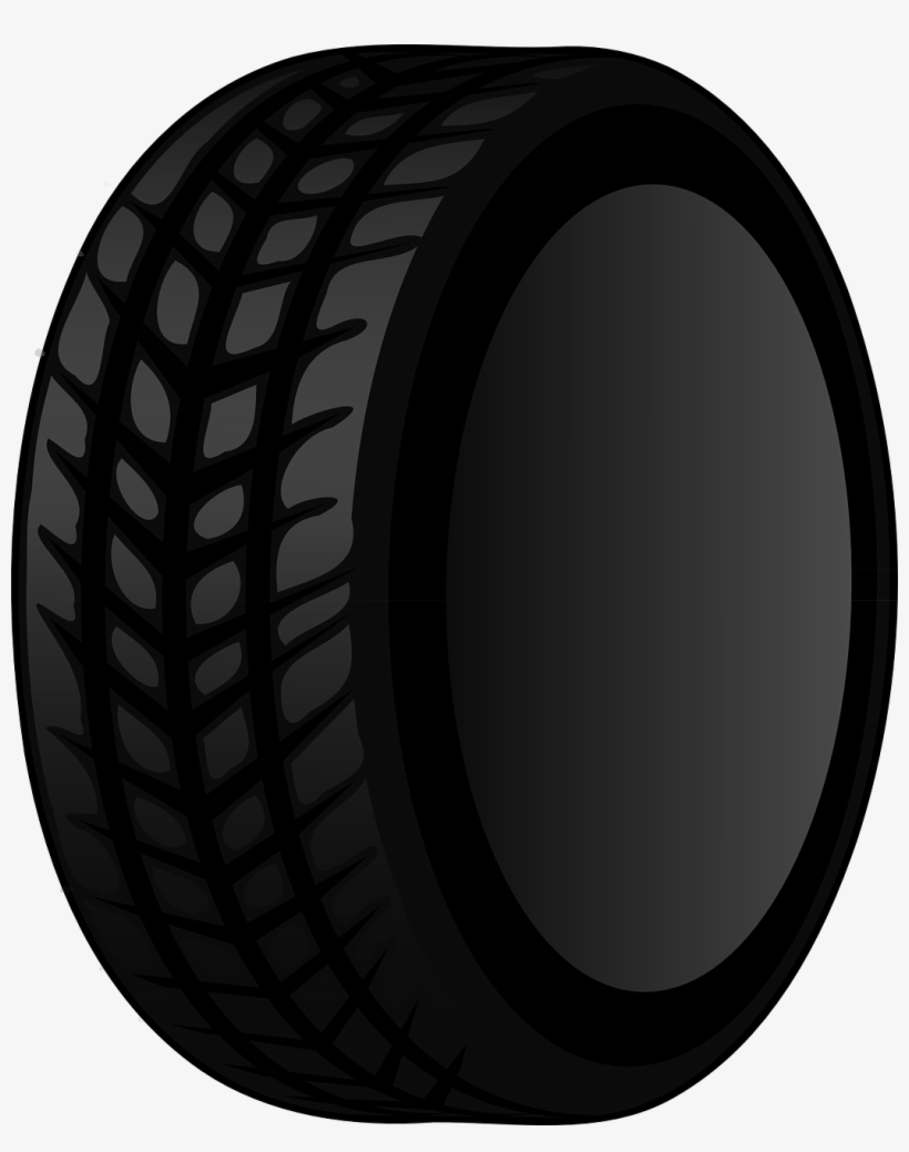 Jpg Black And White Library Cliparts For Free Download - Tyre Clipart, transparent png