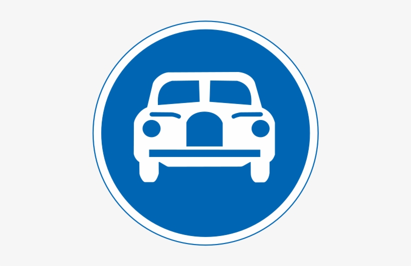 The Obvious Difference Between Driving In The U - 自動車 専用 道路 標識, transparent png