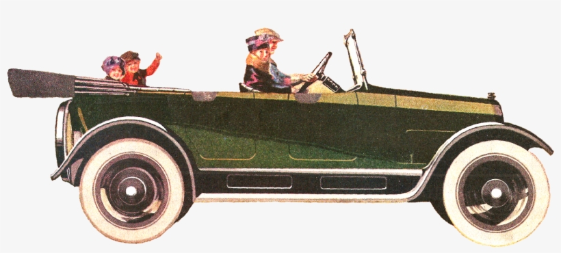 Car 1917 Vintage, transparent png