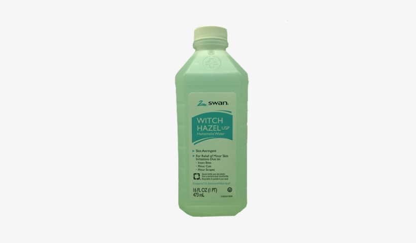 Witch Hazel Usp, 16 Oz Swan - New Swan Witch Hazel, 16 Ounce, transparent png