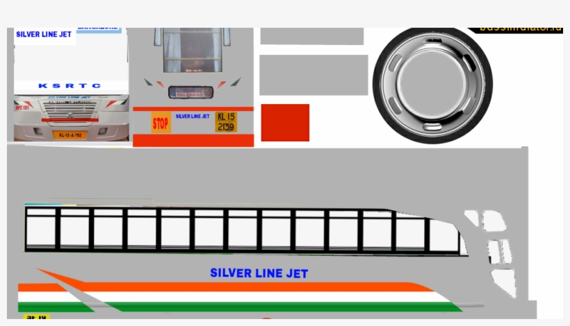 Ksrtc Silver Line Jet, transparent png