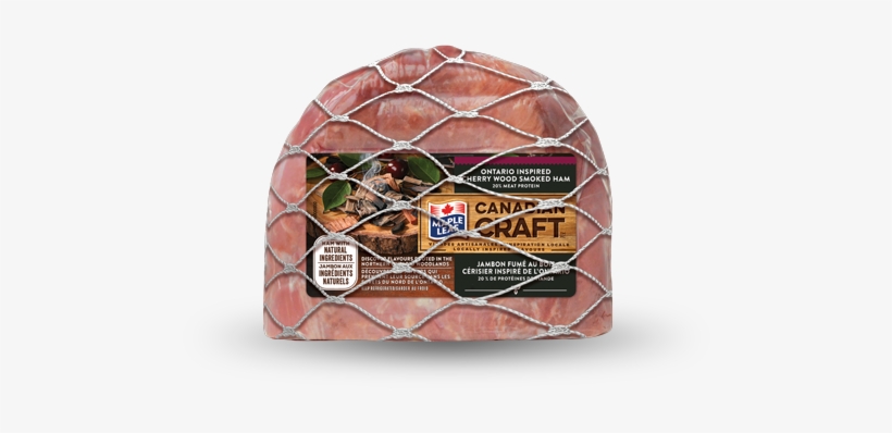 Maple Leaf Canadian Craft™ Ontario Inspired Cherry - Maple Leaf Canadian Craft Cherry Wood Smoked Ham, transparent png