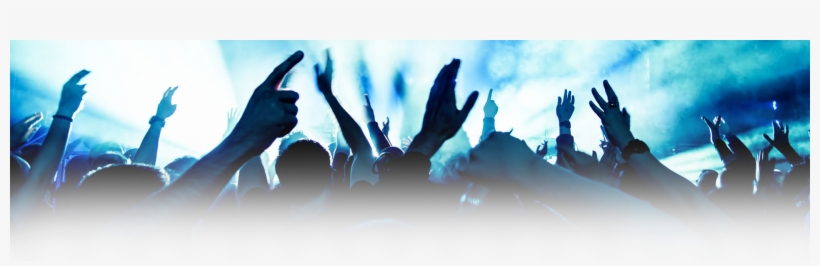 Under Header3 - Club Crowd Hands Up, transparent png