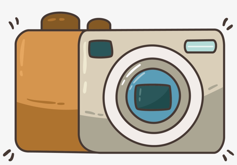 Banner Royalty Free Download Drawing At Getdrawings - Camera Cartoon, transparent png