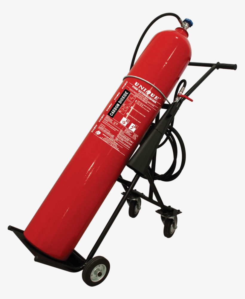 Trolley Type Carbon Dioxide Fire Extinguisher - 50 Kg Trolley Type Co2 Fire Extinguisher, transparent png