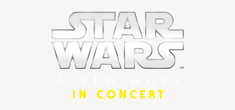 Starwars Schriftzug 468x328px - Star Wars A New Hope Live In Concert, transparent png
