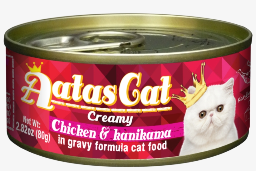 Aatas Cat Creamy Chicken & Kanikama In Gravy - Classic Beef & Green Lamb Tripe Formula Cat Food, transparent png