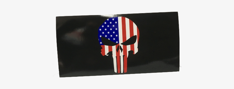 American Flag Punisher Skull Sticker - Tirecoverpro Full Color Sexy Bikni Girl At Sunset Silhouette, transparent png