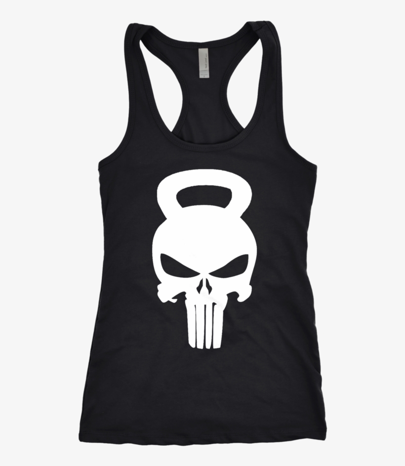 Punisher Skull Kettlebell, transparent png