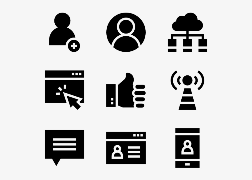 Social Network - Application Icon, transparent png