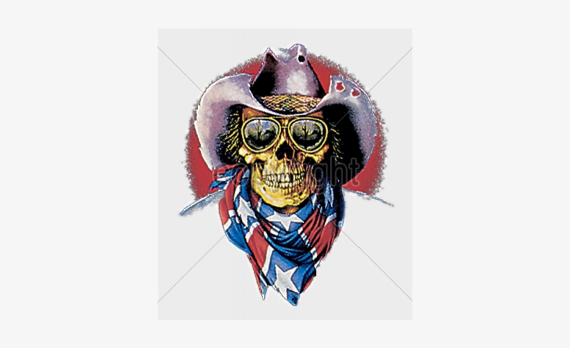 Select Item Png Freeuse - Cowboy Skull, transparent png