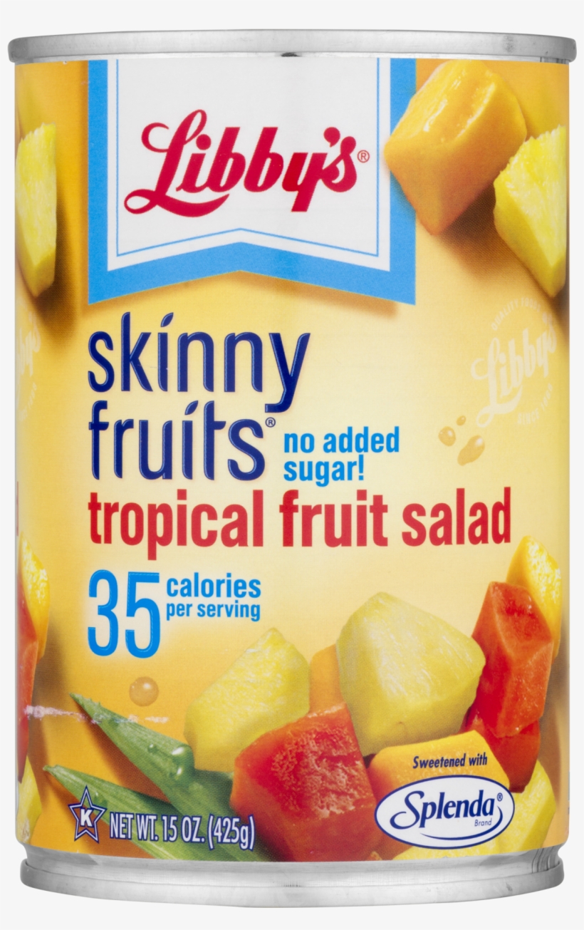 Libbys Skinny Fruits Chunk Pineapple - 20 Oz Can, transparent png