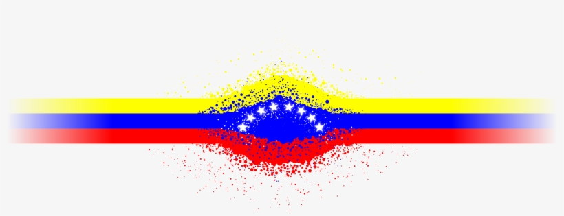 Bandera De Venezuela Png Layout - Franja De Bandera De Venezuela, transparent png