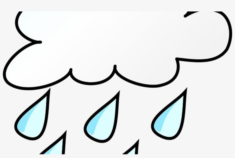 Weather Forecast Symbol Free Vector Graphic On Pixabay - Rainy Weather Clip Art, transparent png