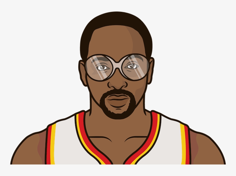 Moses Malone Of The Hawks Picks Up His 15,000th Rebound - Kawhi Leonard Statmuse, transparent png