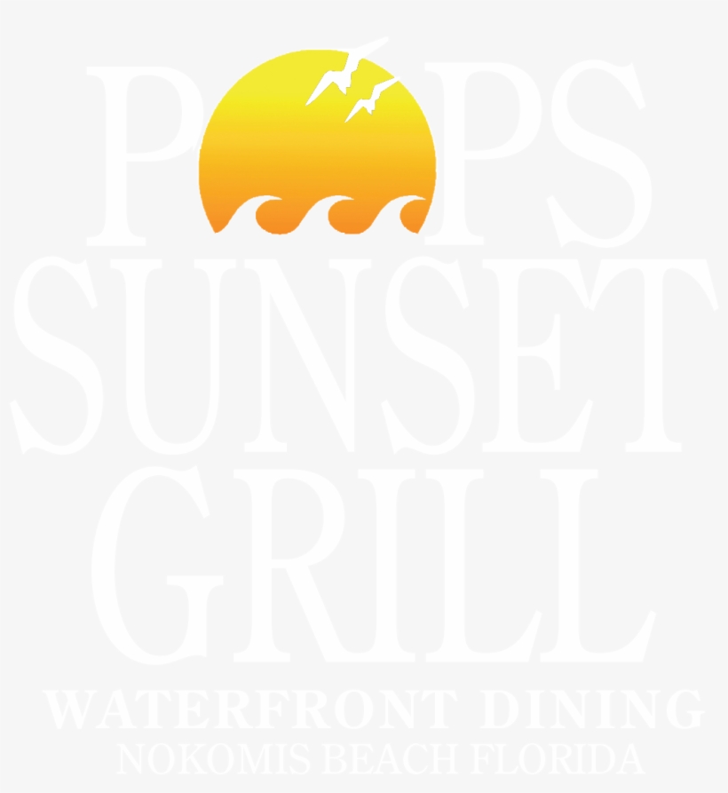 Pop's Sunset Grill Home - Poster, transparent png