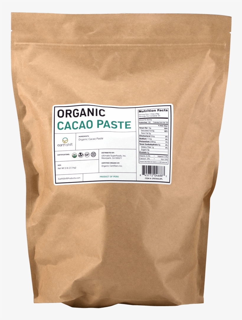 Bulk Cacao Paste - Vacuum Bag, transparent png